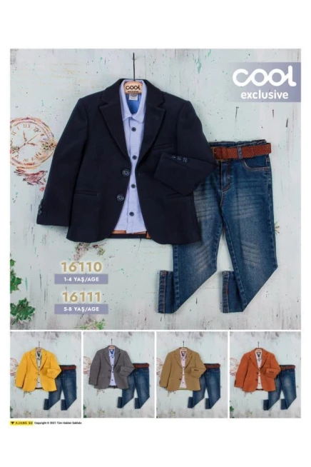 1-4 YEAR TODDLER PANT SUIT WITH JACKET