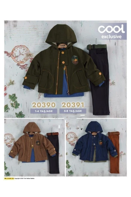 1-4 YEAR TODDLER PANT SUIT WITH JACKET