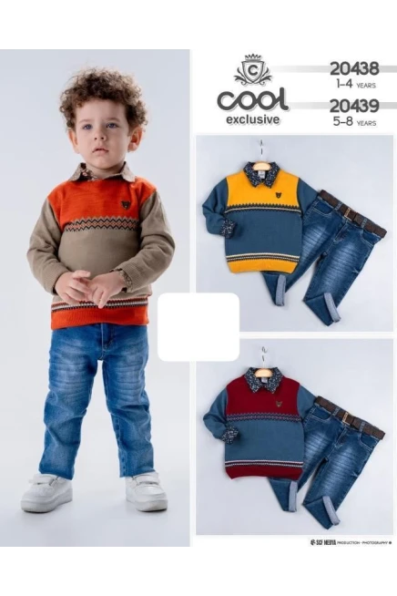 1-4 YEAR TODDLER PANT SUIT WITH JUMPER