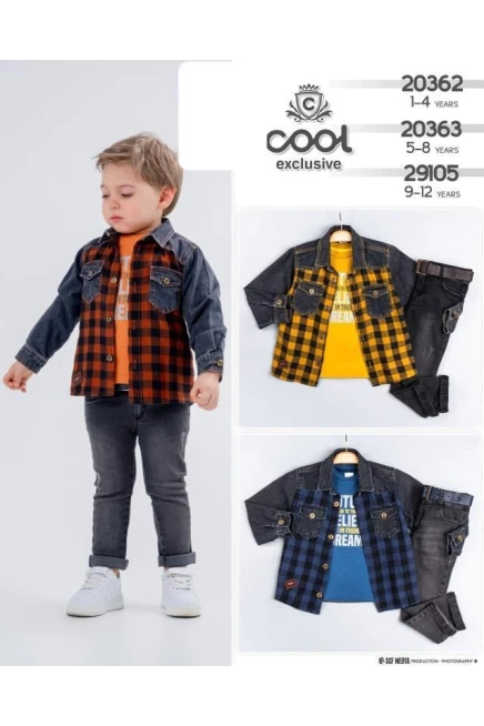 1-4 YEAR TODDLER PANT SUIT WITH SHIRT