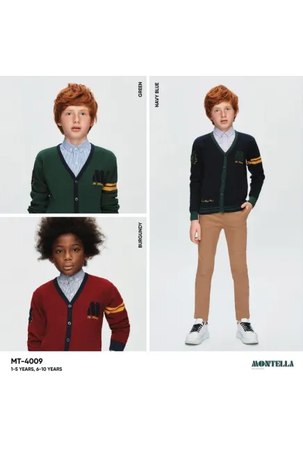 1-5 ГОДА мальчик Кардиган брюки костюм