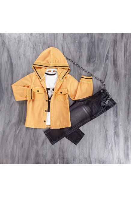 2-5 سنة صبي بدله تيشرت مع سروال