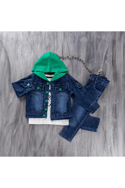 5-8 سنة صبي بدله ستره مع سروال