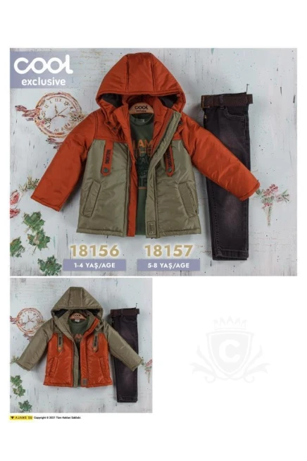 5-8 YEAR Boy PANT SUIT WITH COAT