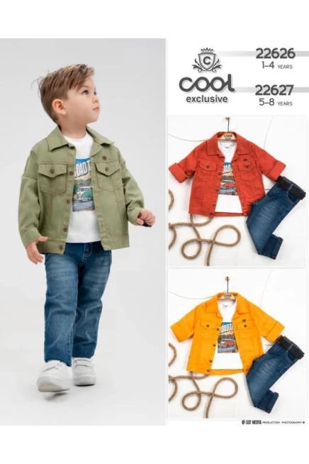 5-8 YEAR Boy PANT SUIT WITH JACKET