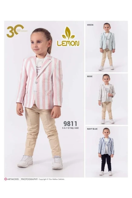 5-8 YEAR Boy PANT SUIT WITH JACKET