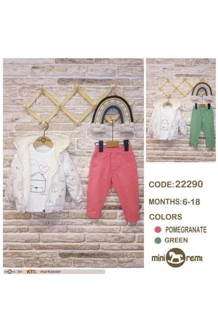 6-18 месяц девочка Костюм для новорожденых