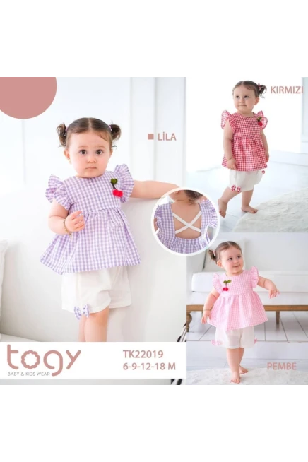 6-18 месяц девочка Футболка шорты костюм