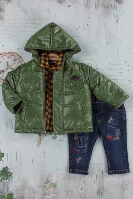 6-24 شهر  قياس أشهر بدله ستره مع سروال