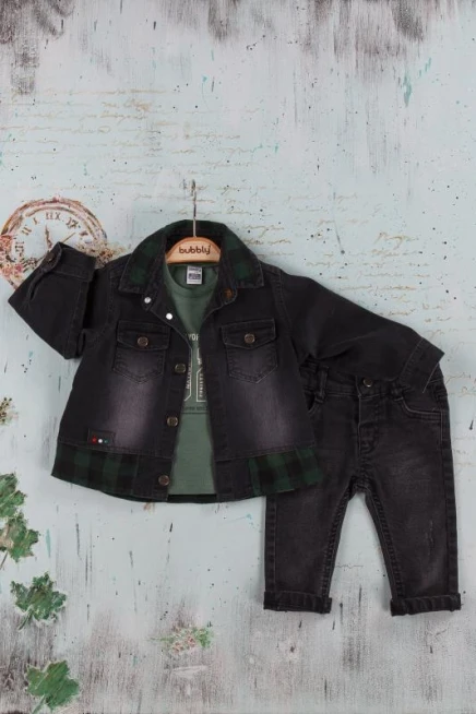 6-24 شهر  قياس أشهر بدله ستره مع سروال