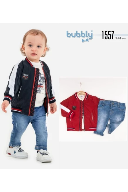 6-24 شهر صبي بدله ستره رياضية مع سروال