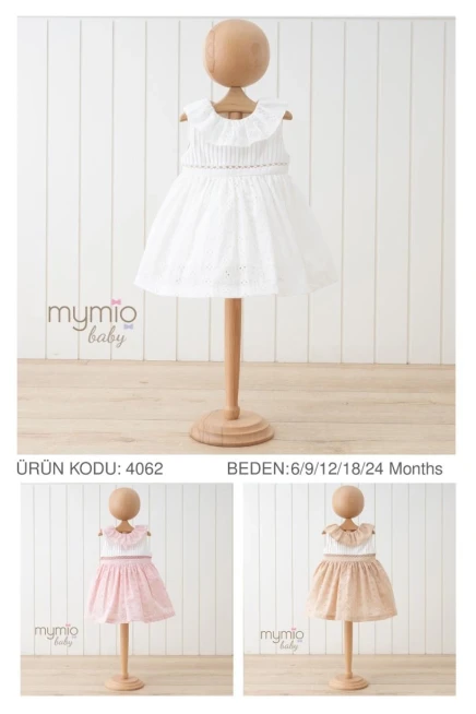 6-24 شهر فتاة فستان