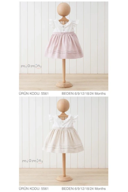 6-24 شهر فتاة فستان