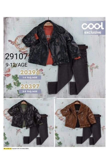 9-12 YEAR KIDS PANT SUIT WITH COAT