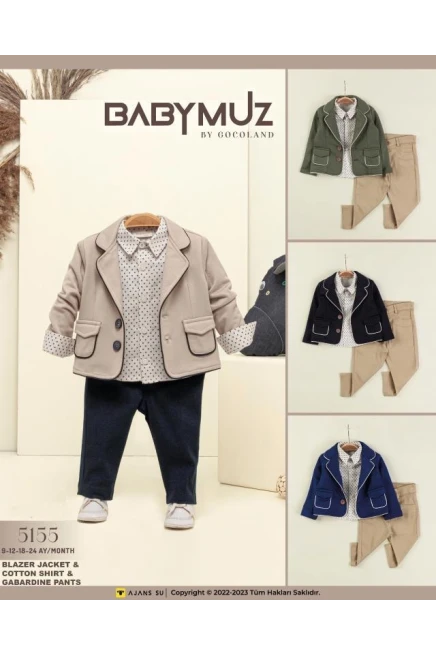 9-24 MONTH Boy PANT SUIT WITH JACKET
