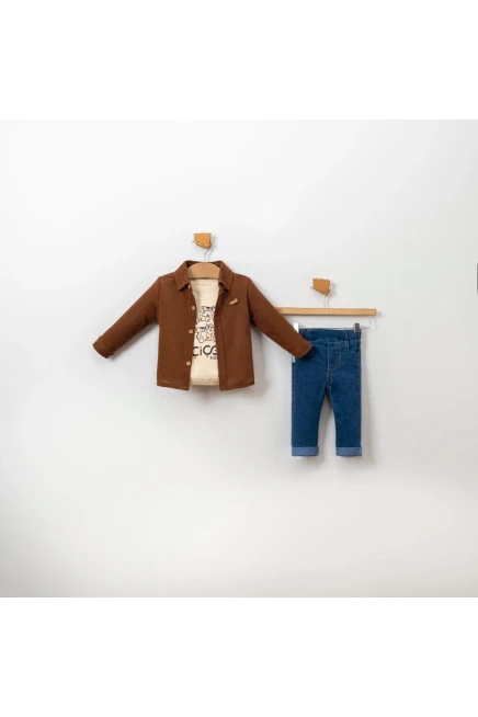 9-24 месяц мальчик Футболка рубашка брюки костюм