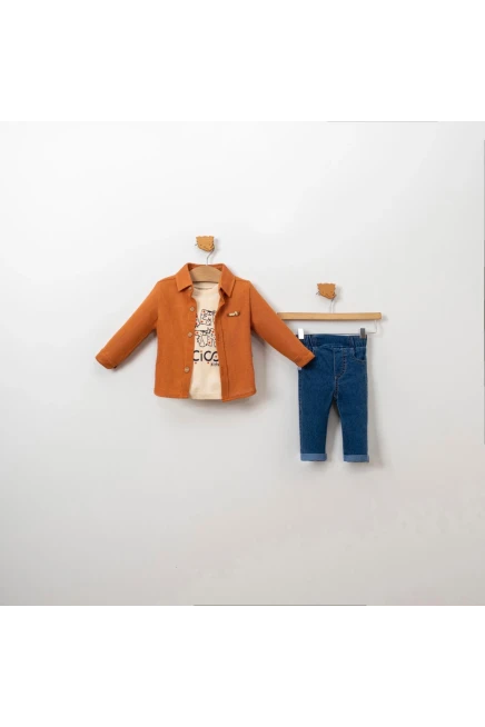 9-24 месяц мальчик Футболка рубашка брюки костюм