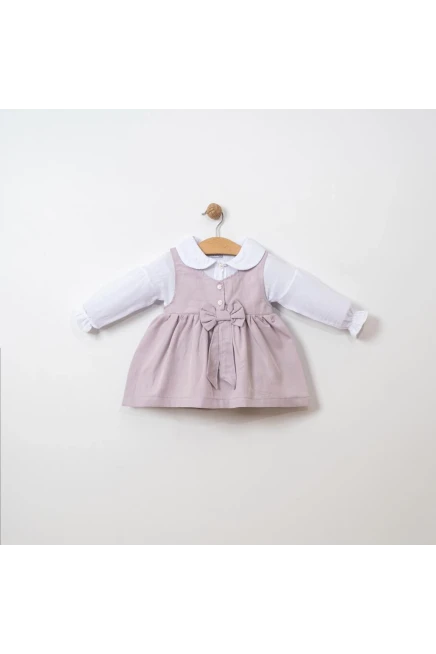 9-24 شهر فتاة  فستان بي بي