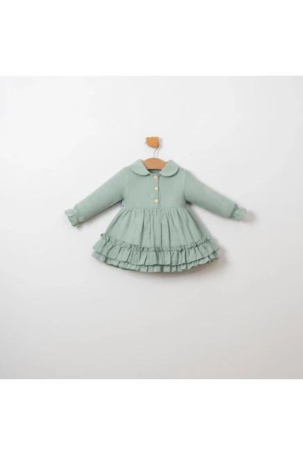 9-24 شهر فتاة  فستان بي بي