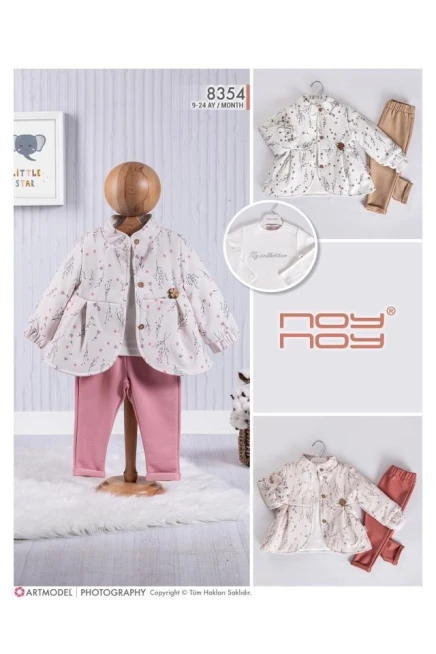 9-24 месяц девочка Куртка брюки костюм