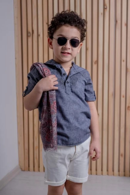 Рубашка шорты костюм