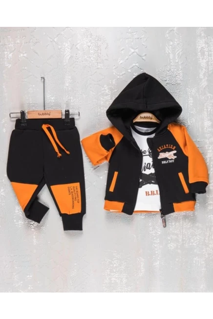 Kapisonlu Önü Fermuarli Esofman Takim