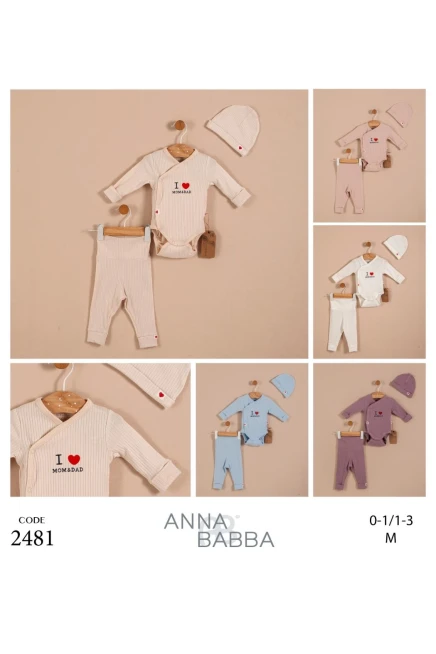 0-3 MONTH Girl BABY SET