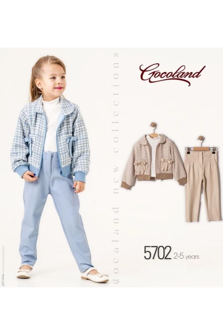 2-5 ГОДА девочка Костюм с пиджаком и брюками