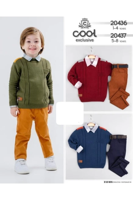 1-4 YEAR TODDLER PANT SUIT WITH JUMPER