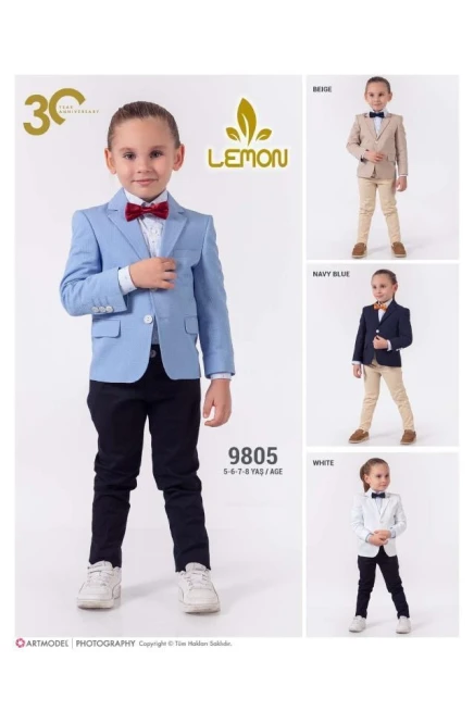 5-8 YEAR Boy PANT SUIT WITH JACKET