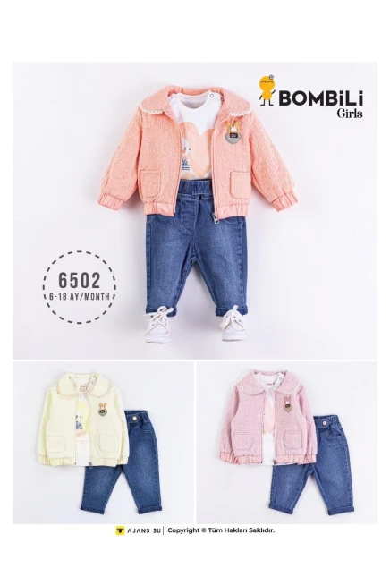 6-18 месяц девочка Костюм с пиджаком и брюками