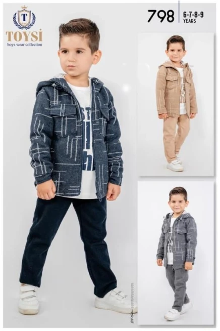 6-9 سنة صبي بدله ستره رياضية مع سروال