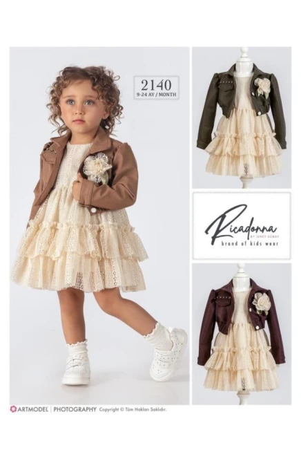 9-24 MONTH Girl DRESS WITH JACKET