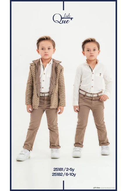 6-10 YEAR Boy PANT SUIT WITH JACKET