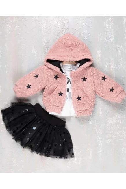 6-24 месяц девочка  пиджак с юбкой комплект