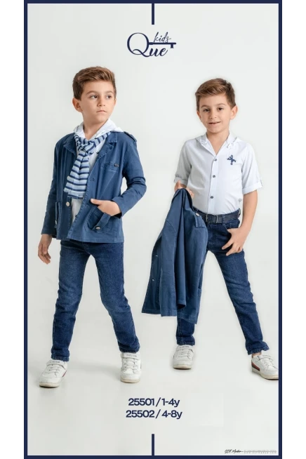 1-4 YEAR Boy PANT SUIT WITH CASUAL JACKET