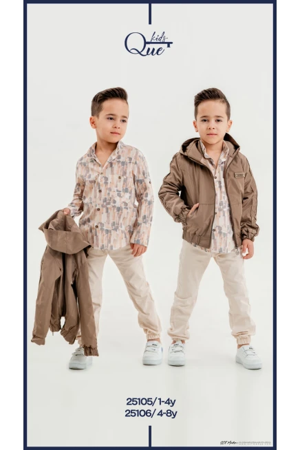 Dijital Gömlekli Mikro Ceketli Pantolon Takim