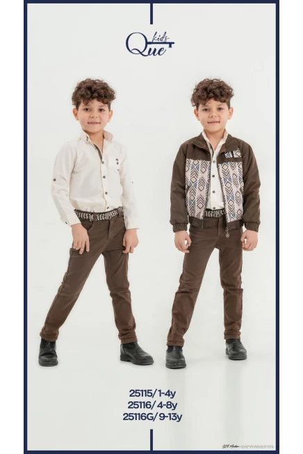 1-4 YEAR Boy PANT SUIT WITH CASUAL JACKET