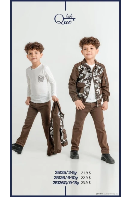 2-5 سنة صبي بدله ستره مع سروال