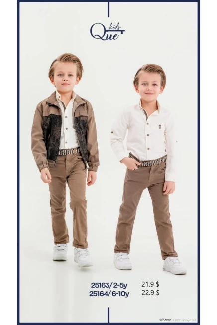 6-10 YEAR Boy PANT SUIT WITH JACKET