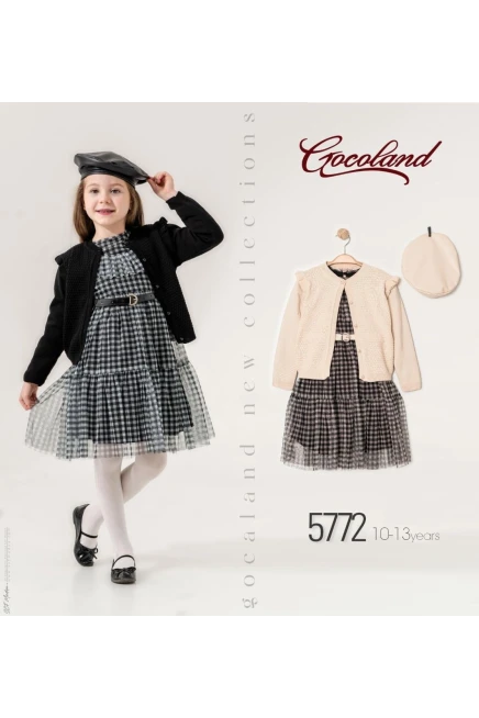 10-13 ГОДА девочка Кардиган платье