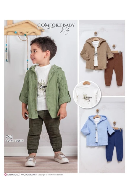 9-24 месяц мальчик Рубашка брюки костюм