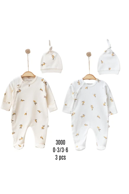 0-6 MONTH Unisex BABY OVERALLS