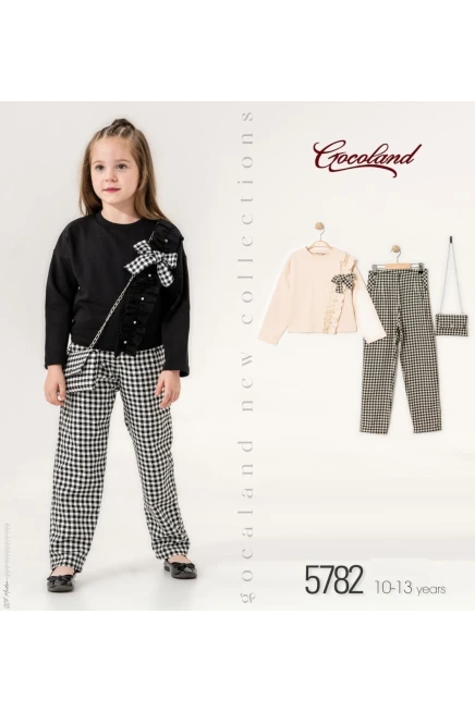 10-13 ГОДА девочка  блузка  с брюками комплект