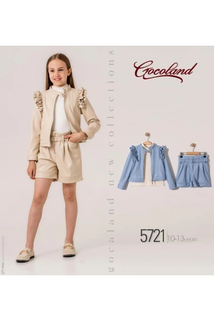 10-13 ГОДА девочка Костюм с шортами