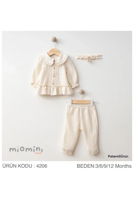 Simli Müslin Takım