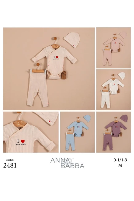 0-3 MONTH Girl BABY SET