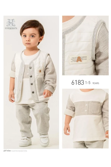 1-5 ГОДА мальчик Жилет брюки костюм