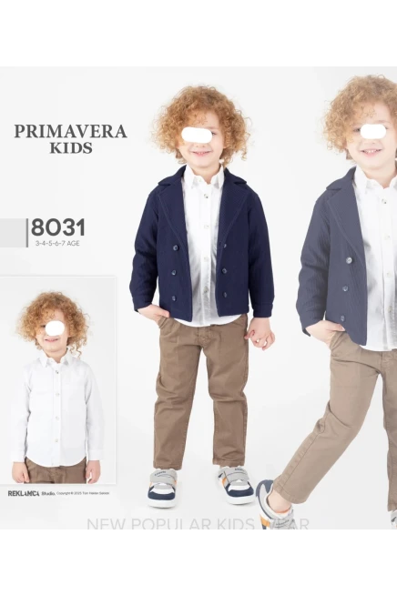 3-7 YEAR Boy PANT SUIT WITH JACKET