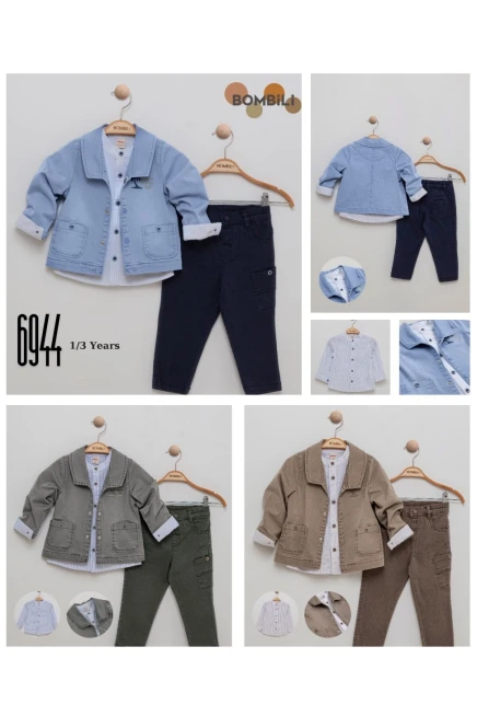 1-3 ГОДА мальчик Костюм с пиджаком и брюками